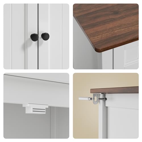Bealife Credenza Cucina Marrone 90x40x80cm - immagine 6