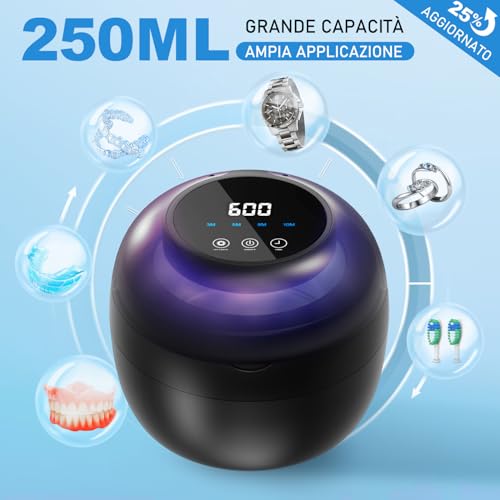 Pulitore Ultrasuoni 50.000 Hz con Lampade UV - immagine 4