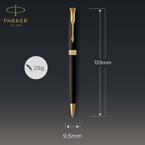PARKER Sonnet penna a sfera nera opaca - immagine 1