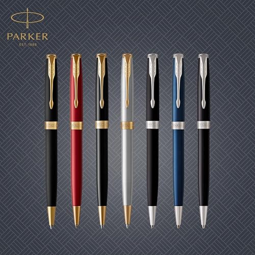 PARKER Sonnet penna a sfera nera opaca - immagine 8