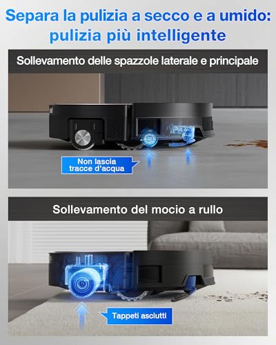 ECOVACS X11 OMNICYCLONE Robot Aspirapolvere - immagine 7