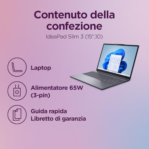 Lenovo IdeaPad Slim 3 Notebook 15.3'' - immagine 9