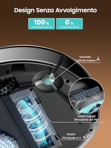 Lefant M3Max Robot Aspirapolvere e Lavapavimenti - immagine 4