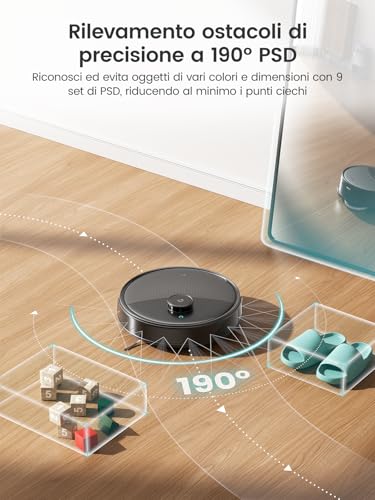 Lefant M3Max Robot Aspirapolvere e Lavapavimenti - immagine 7