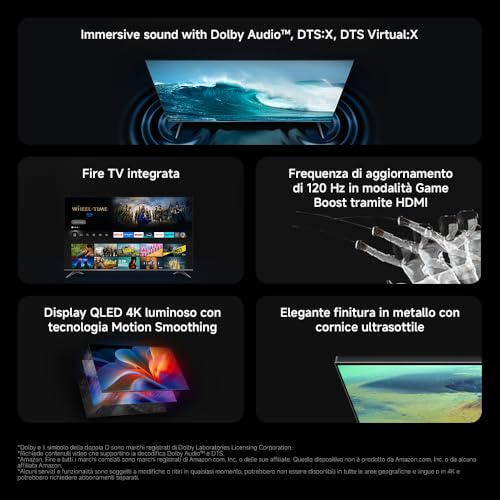XIAOMI Televisore F Pro 75" 4K UHD QLED Smart TV - immagine 1