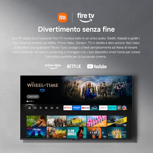 XIAOMI Televisore F Pro 75" 4K UHD QLED Smart TV - immagine 10