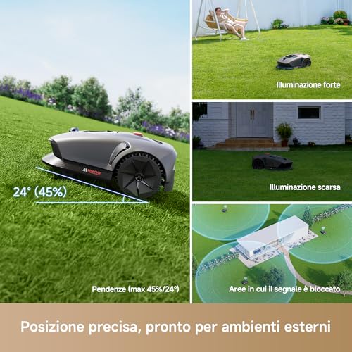 MOVA 600 Robot Tosaerba Senza Filo Perimetrale - immagine 3