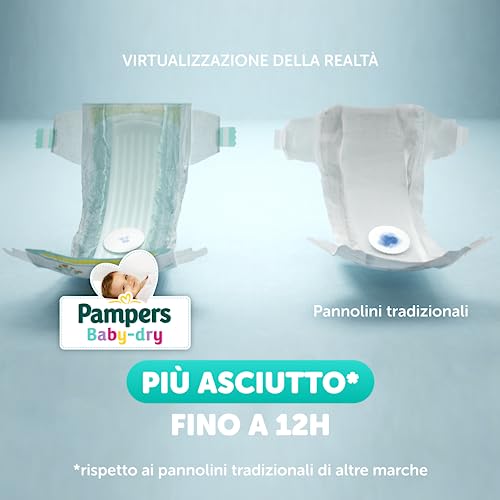 Pampers Baby Dry Junior Taglia 5, 192 Pannolini - immagine 2
