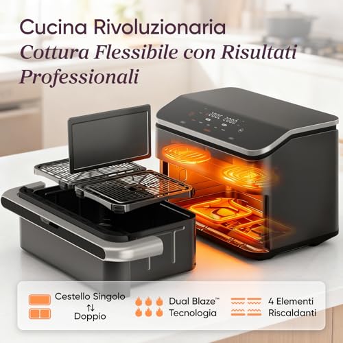 COSORI Friggitrice ad Aria 10 Litri TwinFry - immagine 1