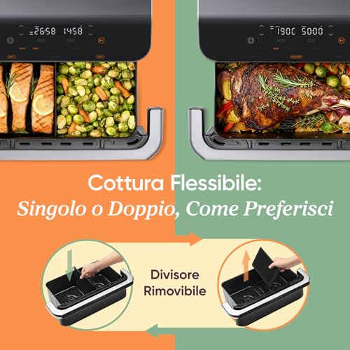 COSORI Friggitrice ad Aria 10 Litri TwinFry - immagine 4