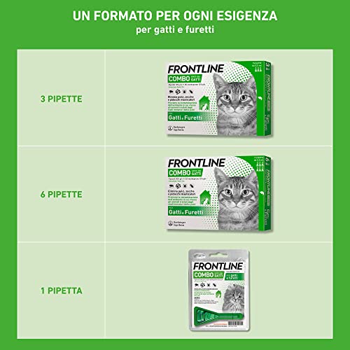 FRONTLINE Combo 6 Pipette per Gatti e Furetti - immagine 4