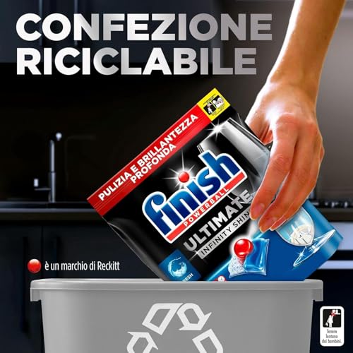 Finish Ultimate Infinity Shine Pastiglie Lavastoviglie - immagine 4