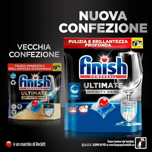 Finish Ultimate Infinity Shine Pastiglie Lavastoviglie - immagine 5