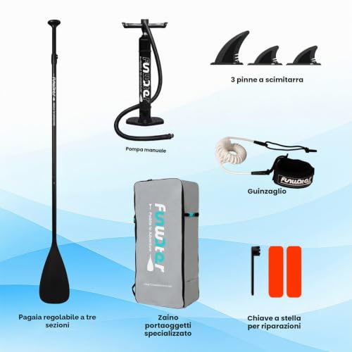 FunWater Tavola SUP Gonfiabile Ultra Leggera - immagine 5