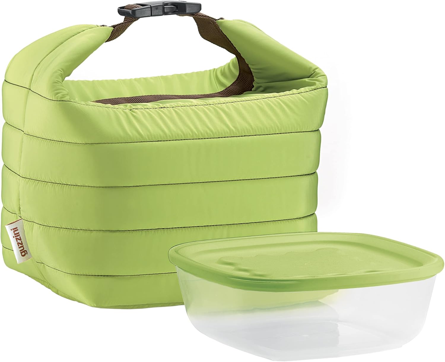 Guzzini Set Borsa Termica con Contenitore Salvafreschezza On The Go Verde Mela