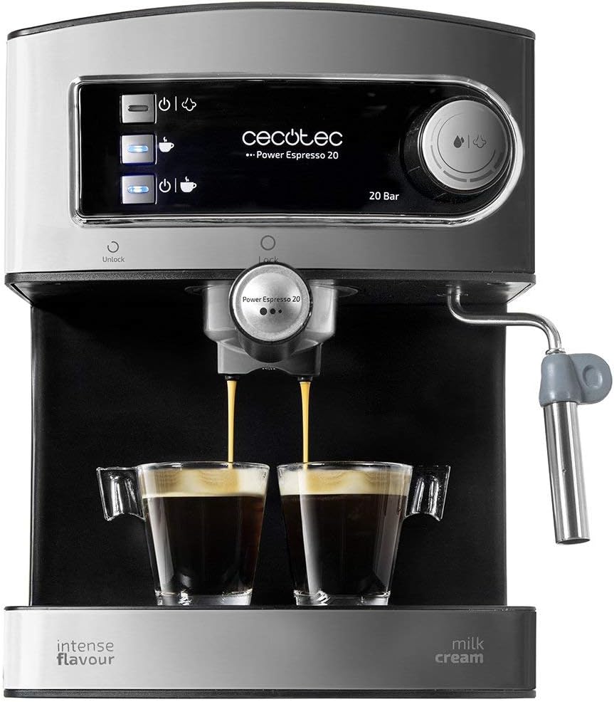 Cecotec Power Espresso 20: Macchina da Caffè Versatile