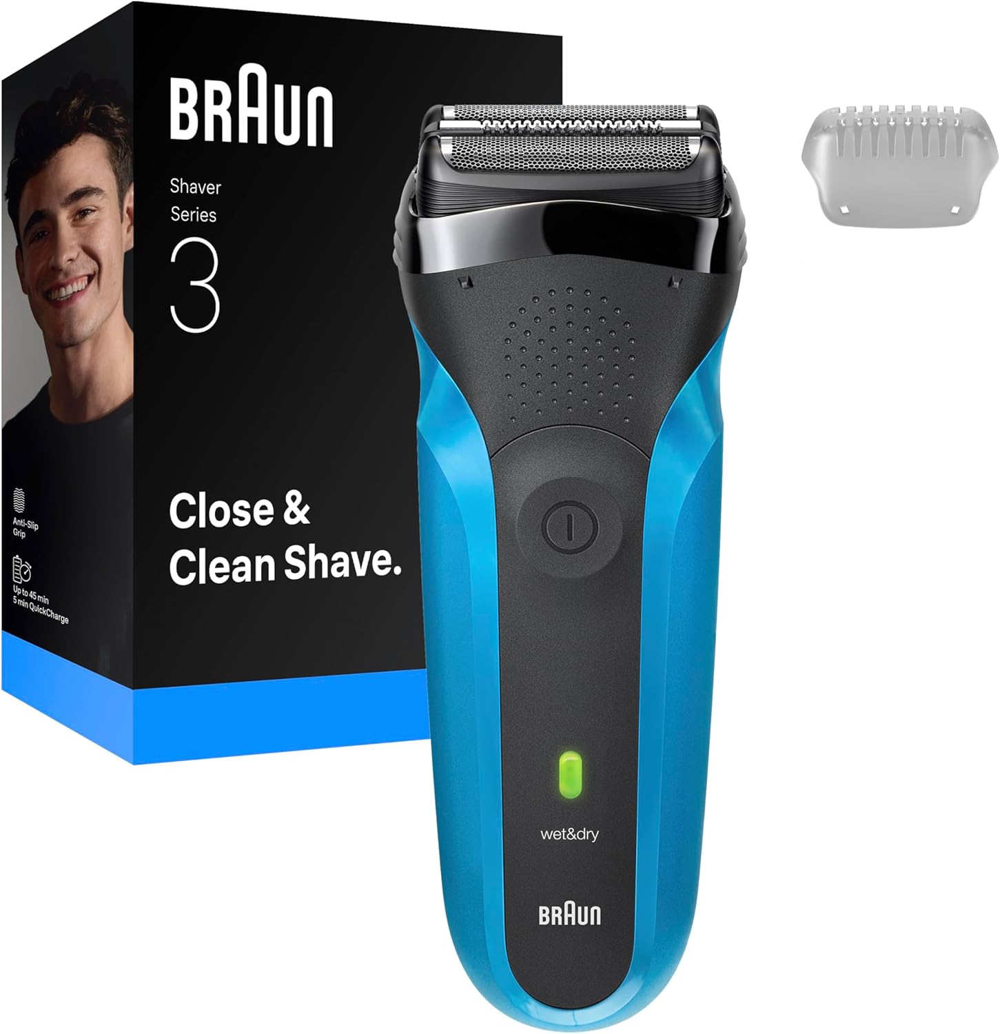 Braun Serie 3 Rasoio Elettrico Wet&Dry 310S Recensione