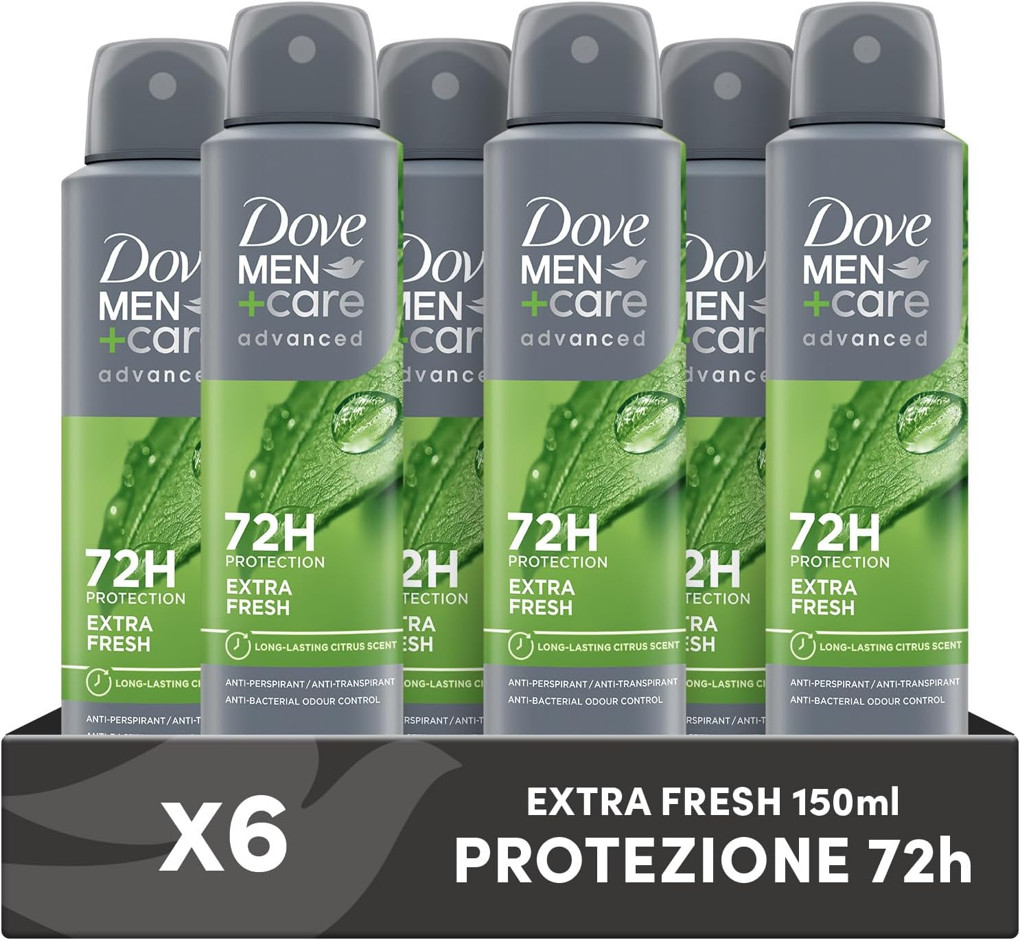 Dove Men + Care Extra Fresh Deodorante Spray Uomo
