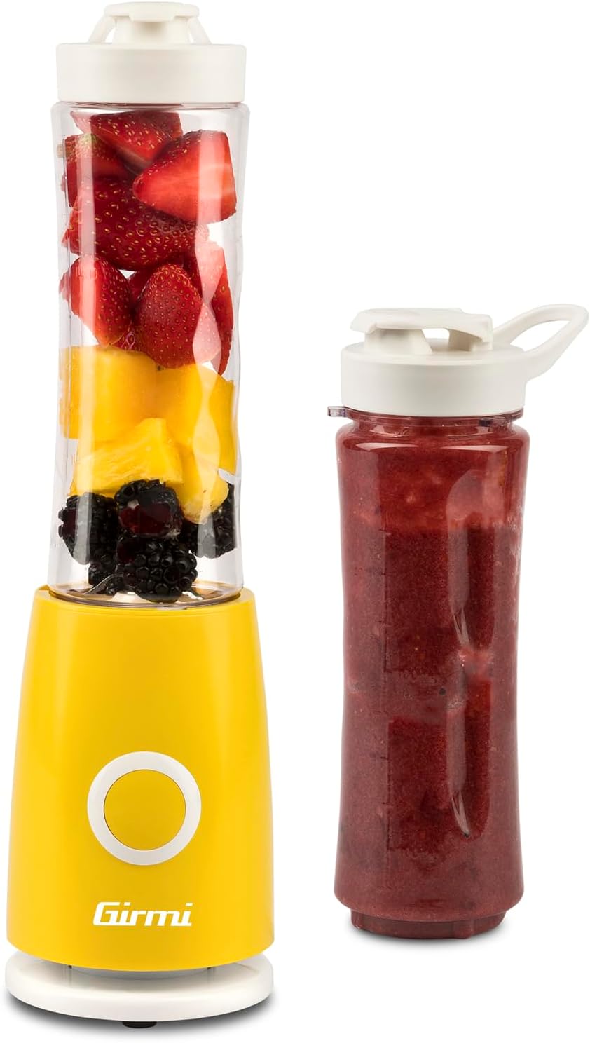 Girmi FR04 Frullatore Smoothie Maker, 0,5 Litri, BPA Free