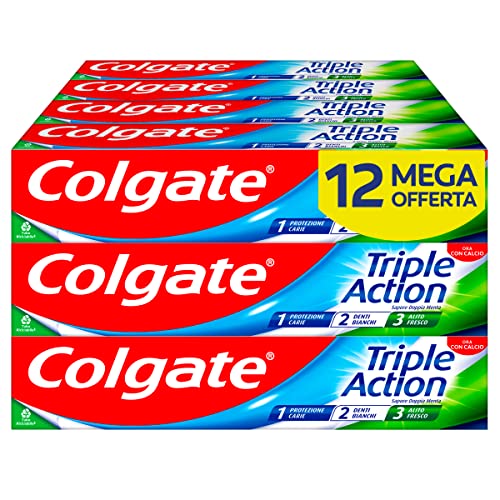 Colgate Dentifricio Triple Action 12x75ml