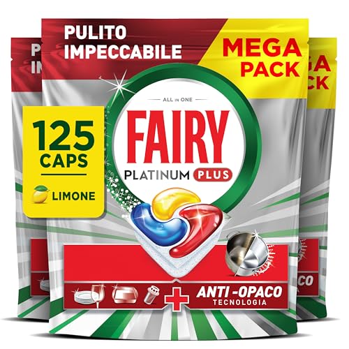 Fairy Platinum Detersivo Lavastoviglie Limone