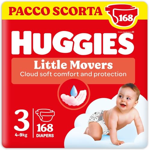 Huggies Little Movers Pannolini Taglia 3