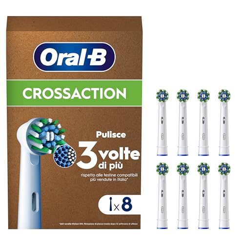 Oral-B Cross Action Testine di Ricambio