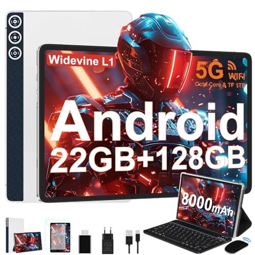 Tablet Android 14 10 Pollici 22GB RAM 128GB ROM