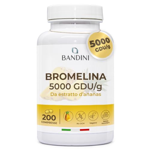 Bandini Bromelina Forte 5000 GDU/g 200 Compresse