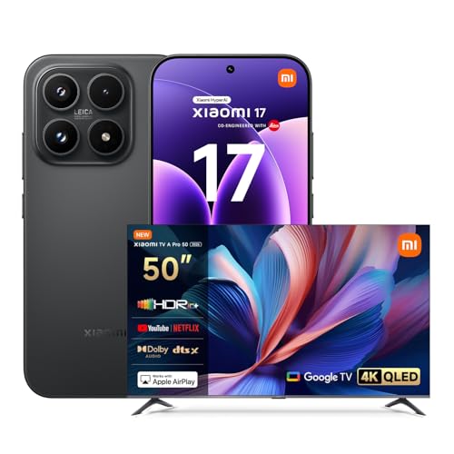 Xiaomi 17 Smartphone 12+512GB e TV QLED 50"