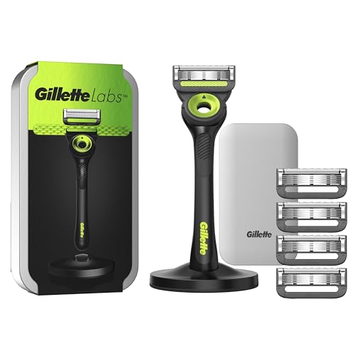 Gillette LABS Rasoio Uomo con 5 Lamette e Base Magnetica