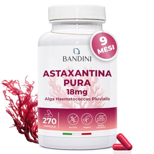 Bandini Astaxantina pura 18 mg - 270 capsule