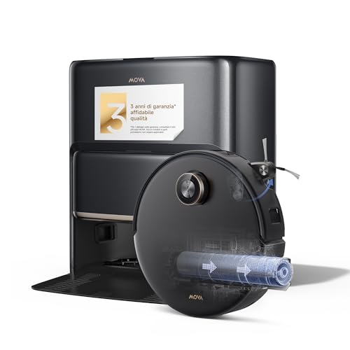 Mova Z60 Ultra Roller Robot Aspirapolvere Lavapavimenti