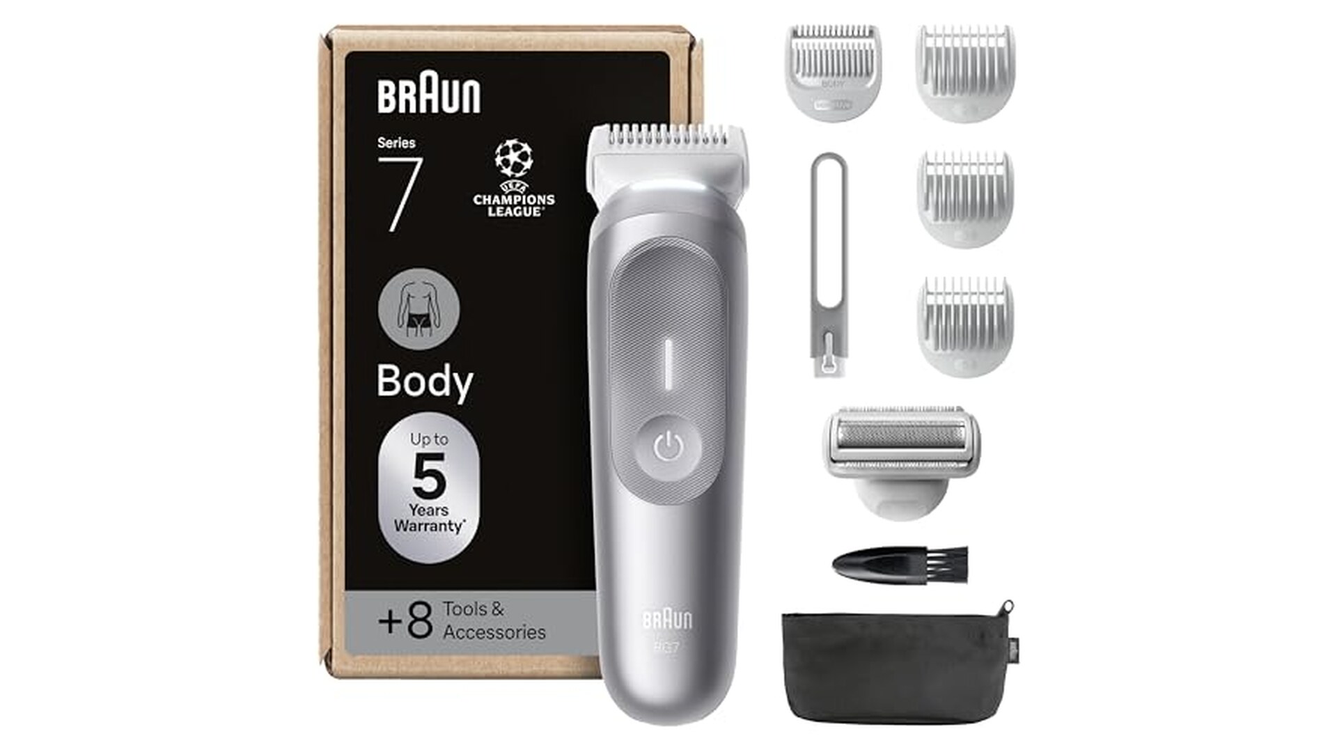 Braun Rasoio Elettrico Corpo Uomo Series 7