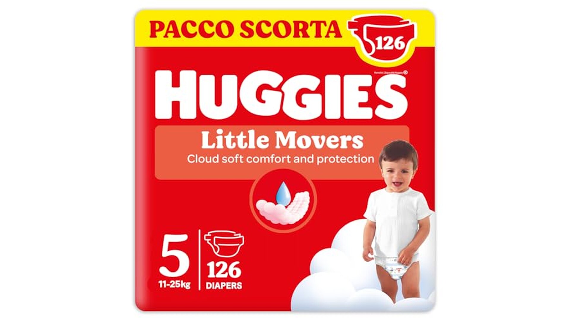 Huggies Ultra Comfort Pannolini Taglia 5