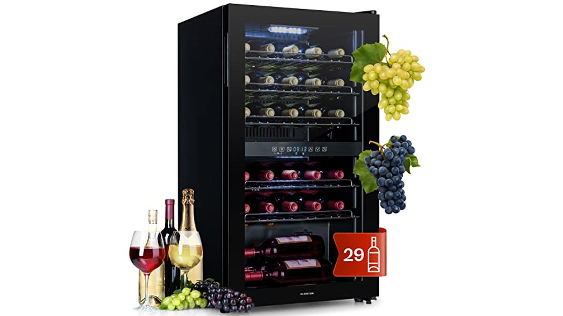 Cantinetta Vino KLARSTEIN Refrigerata a Zona Doppia
