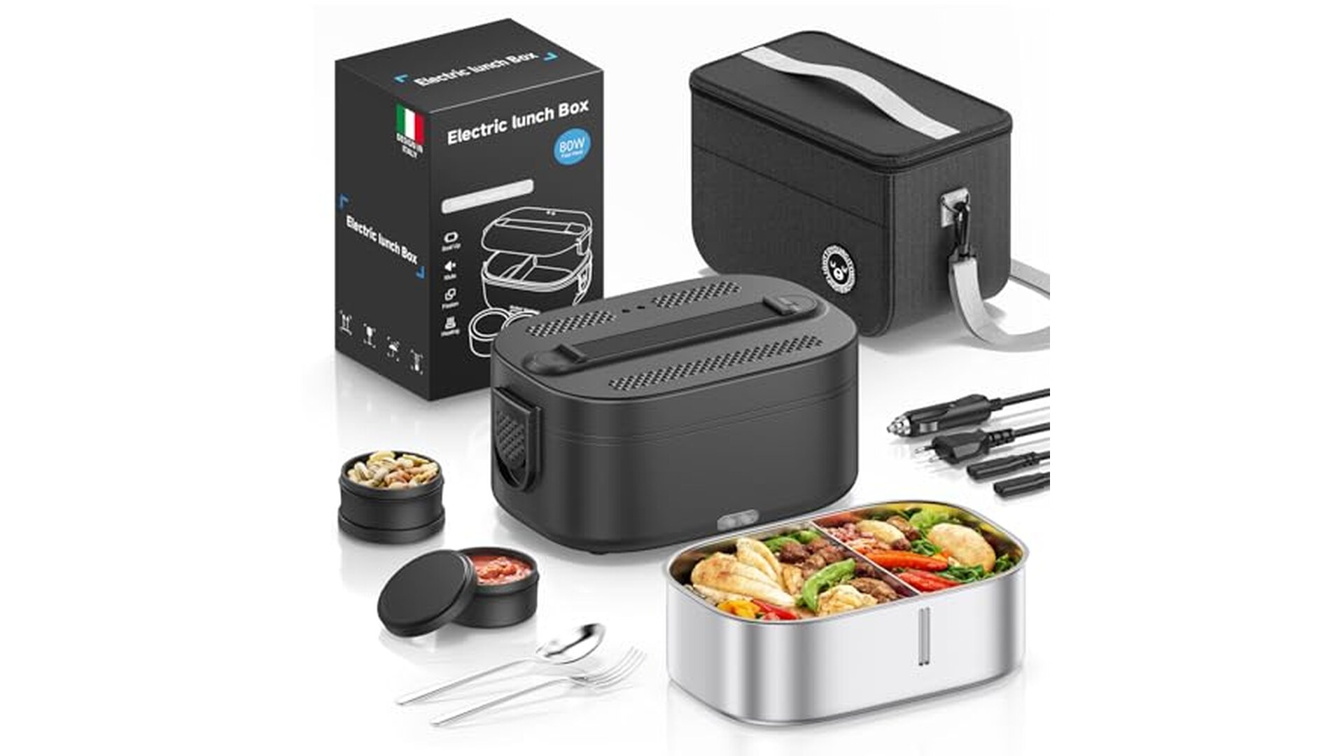 Scaldavivande Elettrico Portatile 80W 1,5L