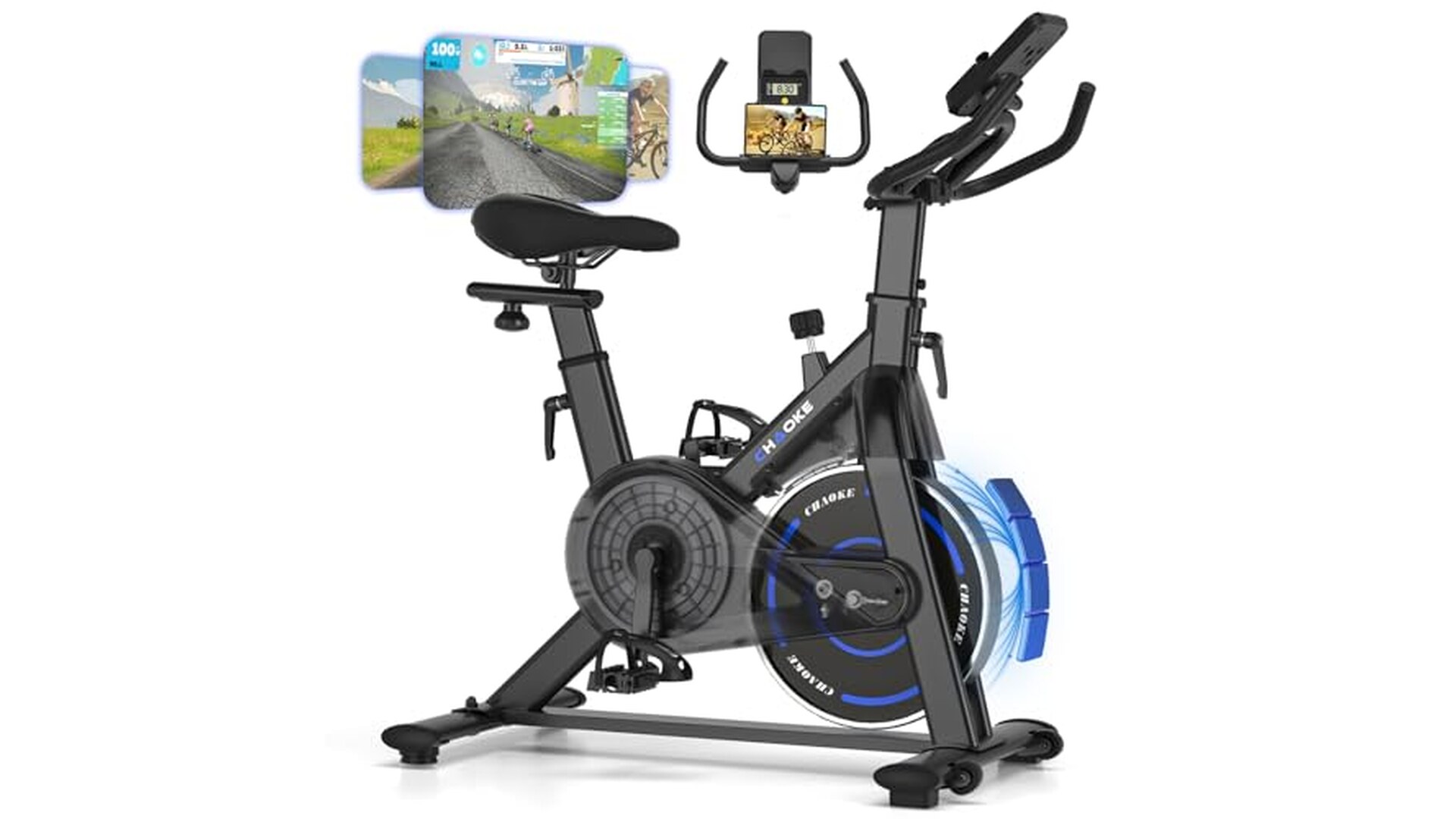 CHAOKE Cyclette da Casa Silenziosa con App