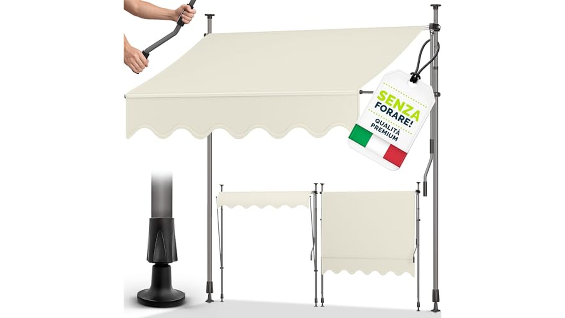 Tenda da Sole a Bracci con Manovella tillvex