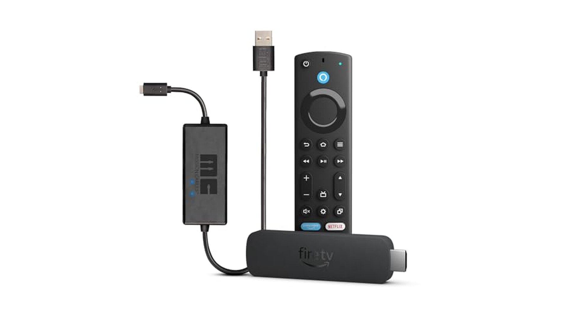 Amazon Fire TV Stick HD con cavo alimentazione USB