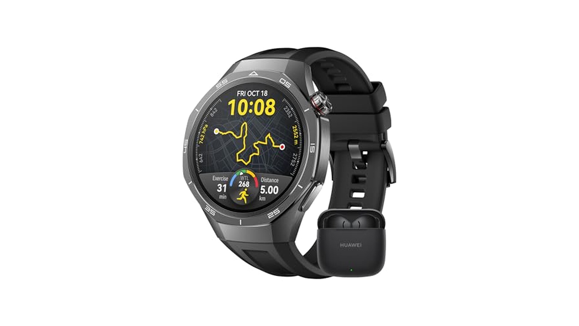 HUAWEI WATCH GT 5 Pro 46mm Nero + FreeBuds SE 3