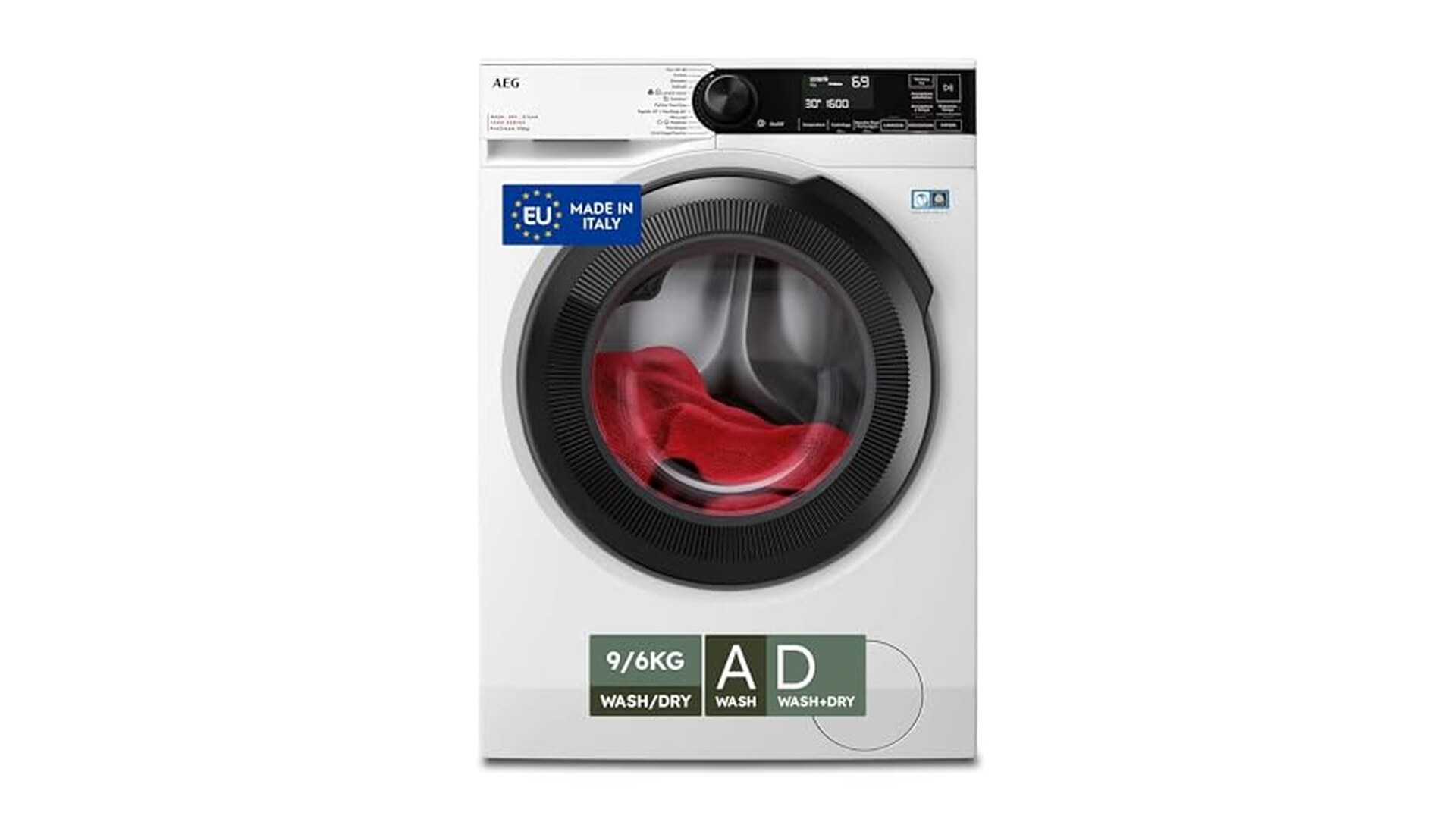 AEG Lavasciuga Serie 7000 PROSTEAM® 9kg