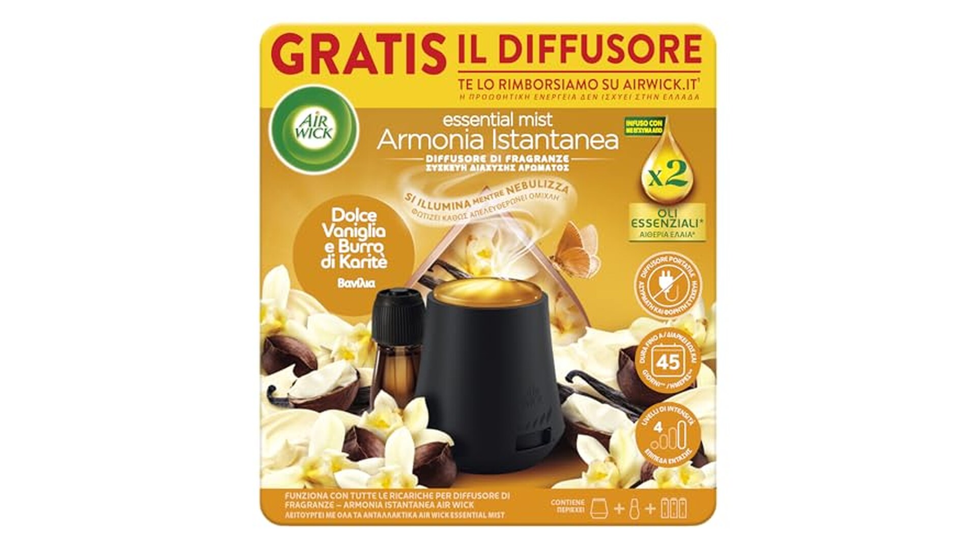 Airwick Armonia Istantanea Profumatore per Ambienti