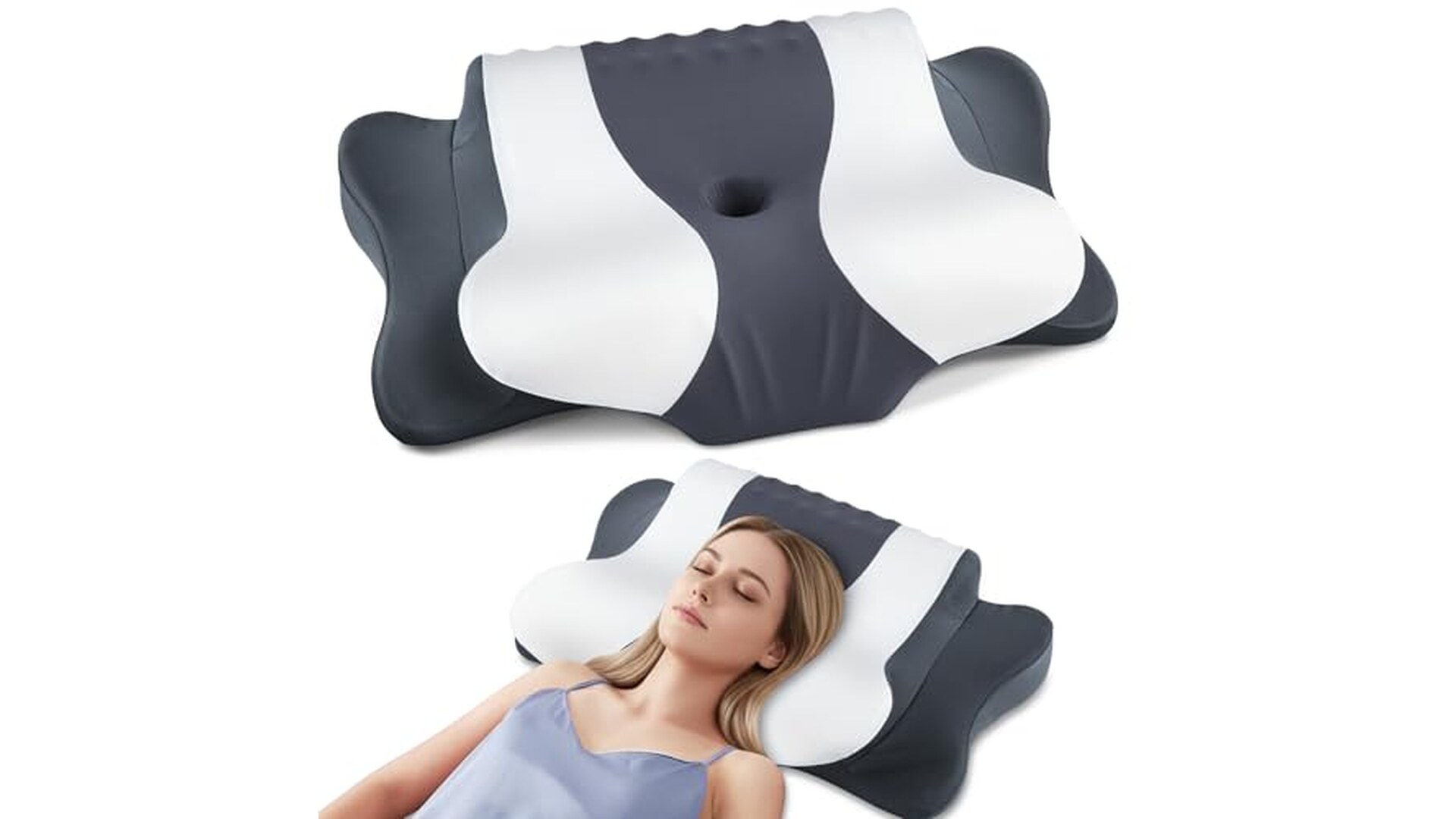 Cuscino Cervicale Memory Foam Ergonomico