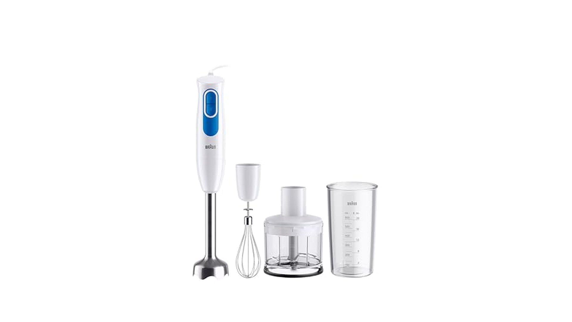 Braun MultiQuick 2 MQ20236MWH Frullatore a Immersione