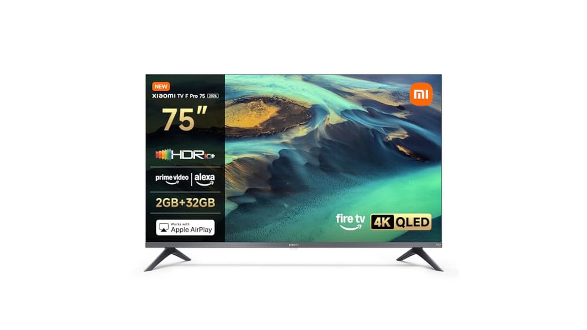 XIAOMI Televisore F Pro 75" 4K UHD QLED Smart TV